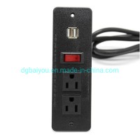 ETL cETL Listed Us Type 2 Outlets Power Strip Indoor Use with USB and Switch