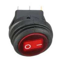 12V 20A LED Rocker on/off Spst Switch Round for Car Boat Marine Waterproof