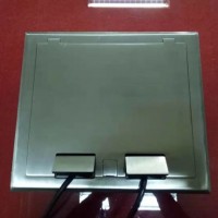 Open Type Raised Stainless Steel Material Floor Socket Box