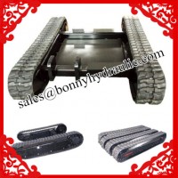 Custom Built Rubber Track System / Rubber Track Undercarriage From China Factory