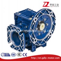 Dia Cast Aluminum Worm Gearbox with Small Flange
