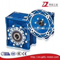 Double Stage Aluminum Worm Gear Speed Reduce Gearbox