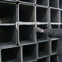 Black Square Hollow Section Carbon Steel Pipe  Galvanized Steel Pipe