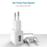 5V 2.1A Single Port USB Wall Travel Adapter Charger