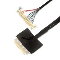 Custom 0.5mm Pitch I-Pex 20pin Ipex 50 40 30 Pin Lvds Cable for DELL Asus Sony Types