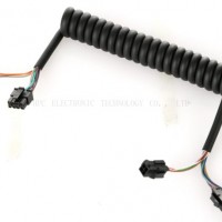 PUR Flexible Spiral Coil Cable Assembly