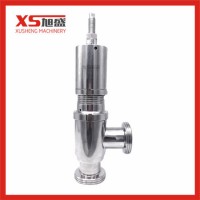 Sanitary Stainless Steel Pressure Relief Thread Safety Valve