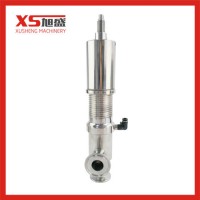 China Stainless Steel Food Grade Clamping Relief safety Valve Manufacture