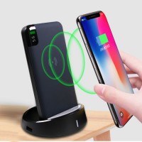 2019 Newest USB Mobile Charger Wireless Power Bank 8000mAh  High Quality Portable Battery Wireless C