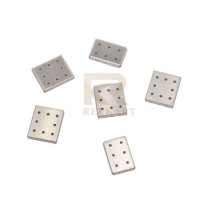Customized Stamping Nickel Silver RF Shielding Cover for PCB Board with Heat Dissipation Hole