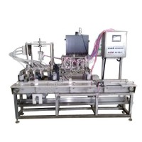 Automatic Acid Filling  Acid Suction and Level Checking Machine