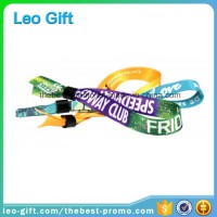 Party Wristbands Custom Woven Wristband for Event Entrance