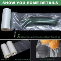 Cheap Price Custom Biodegradable Clear Plastic Vacuum Food Packaging Vacuum Seal Bags