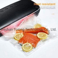 Custom Printed Heat Seal Resealable Vacuum Food Storage Bags