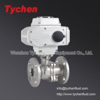 Electrical Flanged Ball Valve API Standard Stainless Steel Material