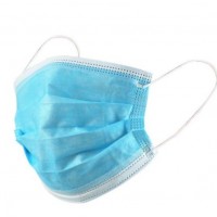 Disposable Face Mask 3-Ply Non-Woven with Ear Loop Dust Mask Anti Influenza Mask Anti Virus Mask