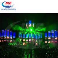 LED Display Screem with Flexible Curved Movable Display Screen for Church Stage Event Rental LED Dis