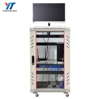 19''office 600x1400 Electronic Switch 27u Rack Server Network Cabinet Server Cabinet