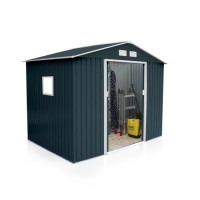 Strong Garden Metal Shed with Higher Wall 7X10.5FT