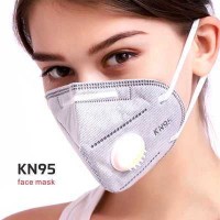 in Stock Non-Woven Earloop KN95 95 Disposable High Quality FFP2 Mask Cheap Face Respirator PPE
