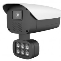 HD Megapixels Full Color IP Night-Vision Camera with H. 264 & H. 265 Dual Coding
