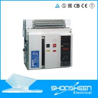 Delixi Cw1 3200A 4p Draw out Type Under Voltage Protection Frame Universal Air Circuit Breaker