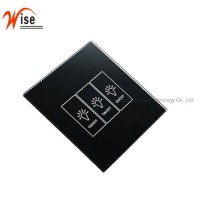Customized Tempered Touch Switch Crystal Glass Panel for Household Appliances