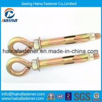 China Supplier Eye Bolt Wedge Anchor Carbon with Color Zinc Plated