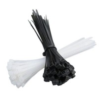 China Black Nylon 66 UV Resistant Electric Cable Ties 7.2*150mm