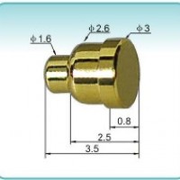 Pogo Pins Pogo Pin Connector Spring-Loaded Connector DIP Right Angle SMT Gold Plating