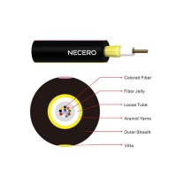 Fast Delivery Jet Unitube Non-Metallic Micro Cable Single Mode Fiber Optic Cable for Duct /Aerial In