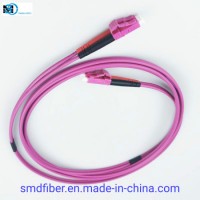 Om4 2m Duplex Cable Fiber Optic Cable Fibre Patch Cord LC-LC