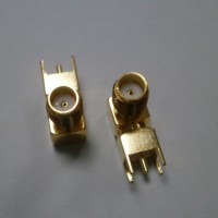Female RF Coaxial MCX Connector for Cable and PCB Mount