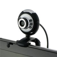 USB Webcam Web Camera Built-in Mic Clip Cam for PC Desktop Laptop Notebook Computer