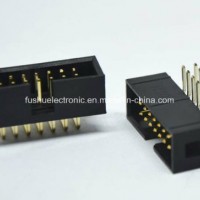 2.54mm Box Header Right Angle Type PCB Cable Wire Connector