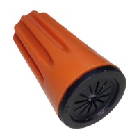 Waterproof Nylon PA66 Screw on Wire Connector P3 Orange