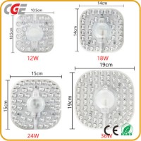 AC 110V / 220V~240V Indoor SMD 12W 15W 20W 36W Ceiling Panel Replacement Lamp Light Source LED Modul