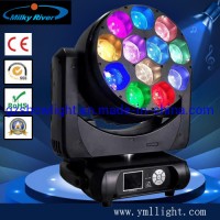 Professional 12PCS 40W LED Moving Head with Zoom Rdm Pixel Control Wash Light