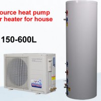 Energy Saving Air Source Heat Pump Water Heater for House with Capaicty 100-600 Litres