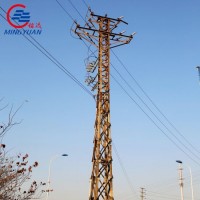 132kv Angular Power Transmission Line Tower