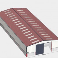 2020 Quality Assurance Factory Direct Sale Prefab Prefabricated Peb Warehouse Steel Structure with C