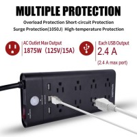 Good Quality 15A/125V USA Power Strip Extension Socket with Switch