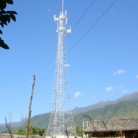 Angle Steel Antenna Tower GSM Tower Telecom Communication Self Supporting Tower