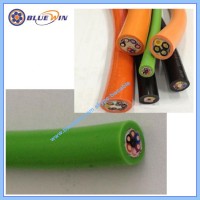 Oil Resistant VDE0295 Class 6 PUR Drag Chain Cable PVC/PUR Insulated and Sheathed Flexible Drag Chai
