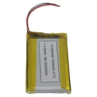Factory Price 853450 3.7V 1500mAh Li Polymer Battery Rechargeable Lithium Ion Battery Pack for Power