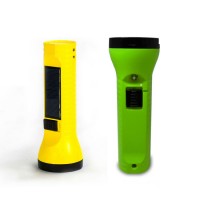 Rechargeable Solar Powered LED Torch Flash Light