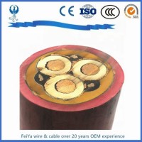 Trailing Cables 2core 3core 2.5mm2 Moveable Flexible Rubber Mining Cable 3614 Silicone Electric Cabl