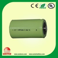 D Size Ni-MH Rechargeable Battery with Factory Price
