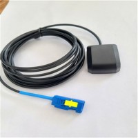 GPS/Glonass Antenna with 2m Rg174 Fakra C Blue or SMA Male Connector