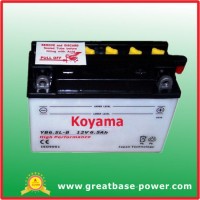 Flooded Lead Acid Battery for Motorcycle Battery -Yb6.5L-B-12V6.5ah
